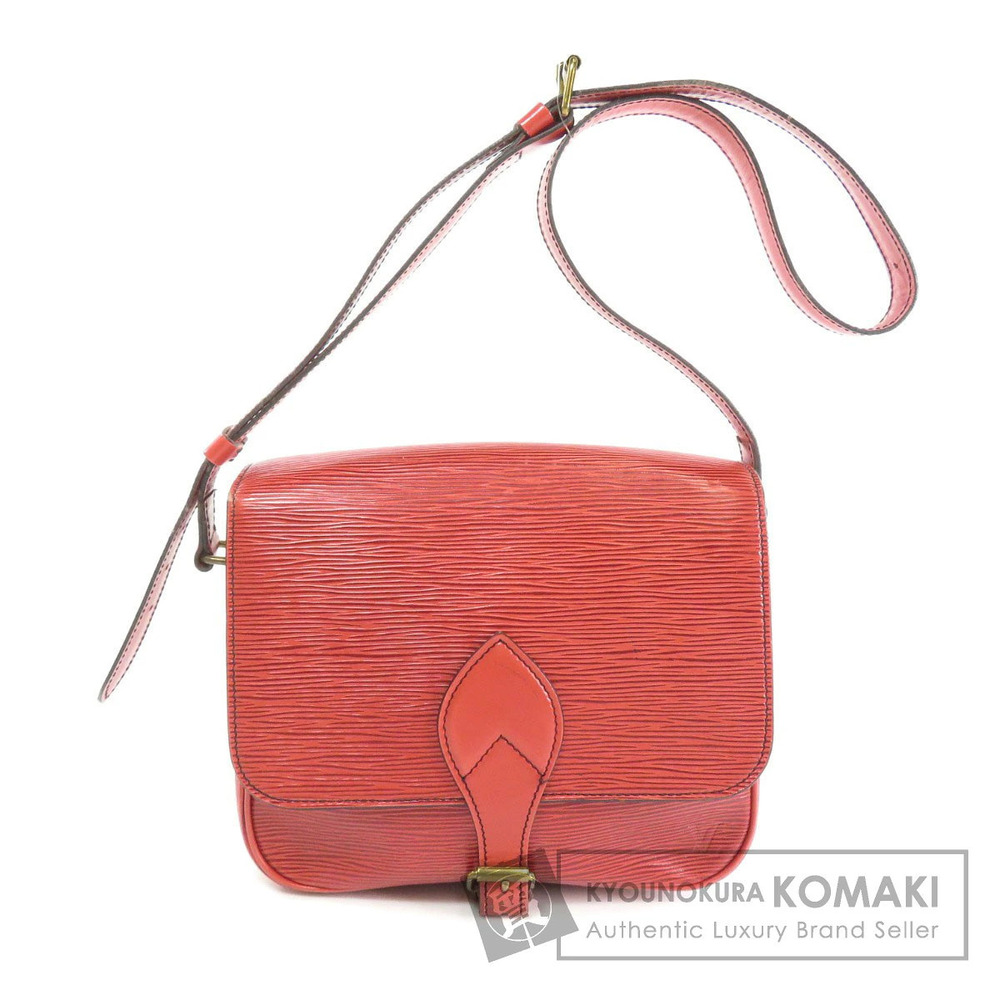 Louis Vuitton Cartouchiere Epi Shoulder Bag Leather